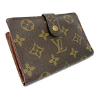 Louis Vuitton Monogram Porte Monnaie Vieviennois Brown Bifold — view 3