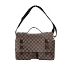 Louis Vuitton Damier 2 way Bag Broadway Shoulder Brown