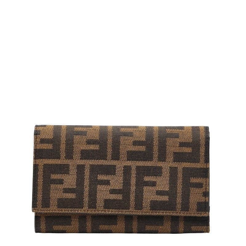Fendi Zucca 8 M0011 Brown Black Canvas