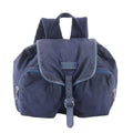 Gucci GG Nylon Leather Backpack Shoulder Bag Navy