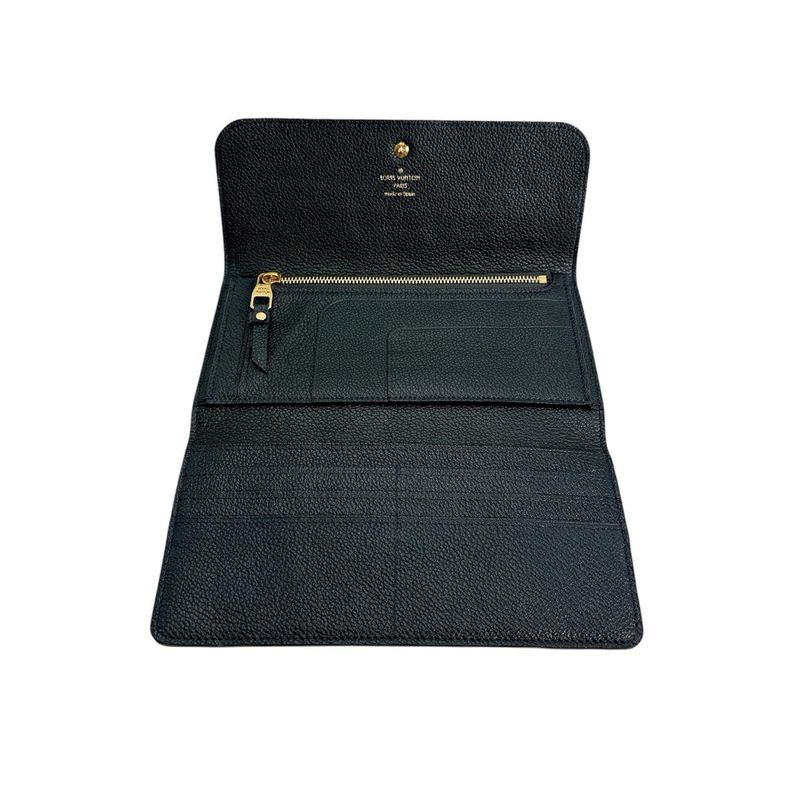 Louis Vuitton Monogram And Empreinte Leather Trifold Portefeuille — view 7