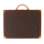 Louis Vuitton Monogram Coteville 45 Trunk Case Business Bag Brown