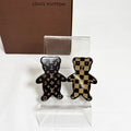Louis Vuitton Teddy Bear Brooch Monogram Damier Brown Broche Nunure Limited