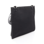 Gucci Shoulder Bag Black Canvas Leather — view 2
