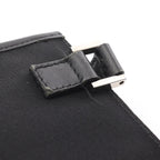 Gucci Shoulder Bag Black Canvas Leather — view 5