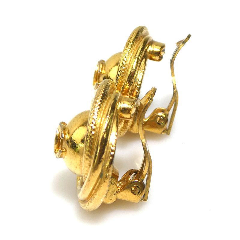 Chanel Earrings Coco Mark — view 8