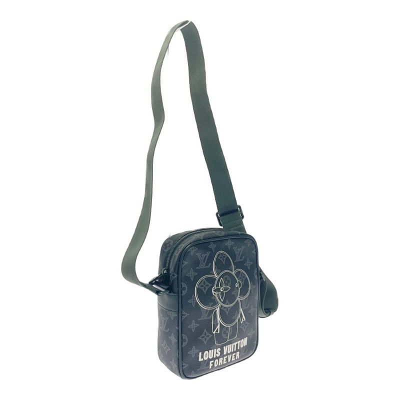 Louis Vuitton Monogram Eclipse Danube PM Vivienne Shoulder Bag — view 2