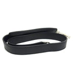 Celine Leather Shoulder Strap For Bag Belt Black — view 2