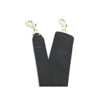 Celine Leather Shoulder Strap For Bag Belt Black — view 3