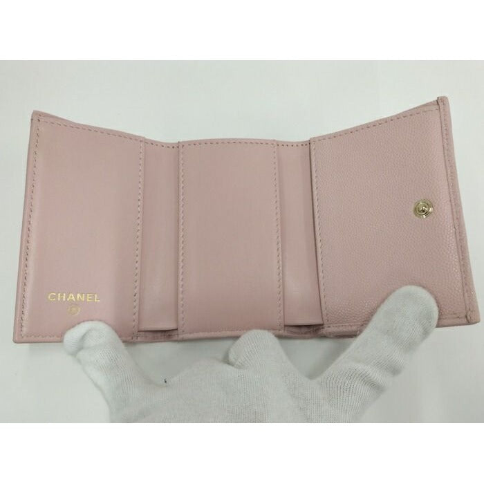 Chanel Small Wallet Ap4319 Pink Caviar — view 2
