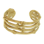 Yves Saint Laurent Vintage Metal Gold Bangle Bracelet Accessory 0815 — view 2