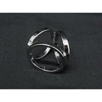 Hermes Trio Scarf Ring Closure Silver — view 2