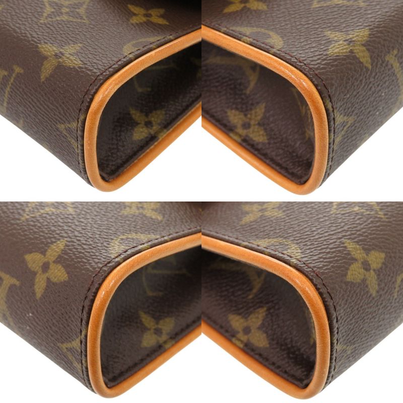 Louis Vuitton Pochette Florentine Monogram Strap Size XS Waist Bag — view 9