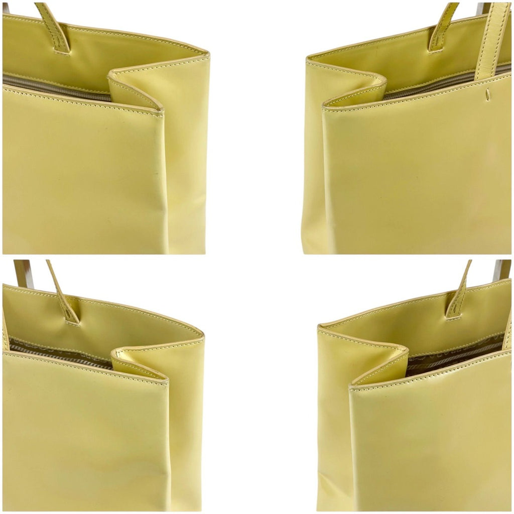Prada Tote Logo Totes Cream — view 4