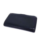 Chanel Long Wallet Coco Mark Black Caviar Leather Bifold Clasp — view 2