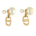 Dior CD Icon Faux Pearl Earrings