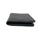 Louis Vuitton Card Case Damier Graphite Organizer de Poche Black Gray — view 2