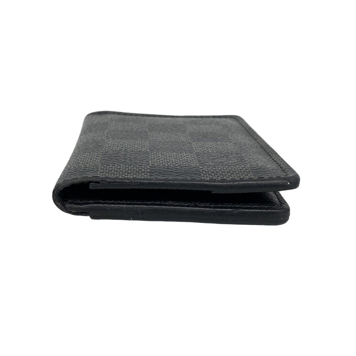 Louis Vuitton Card Case Damier Graphite Organizer de Poche Black Gray — view 2