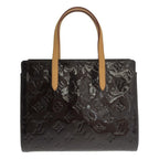 Louis Vuitton Catalina BB Patent Leather Tote Bag Brown