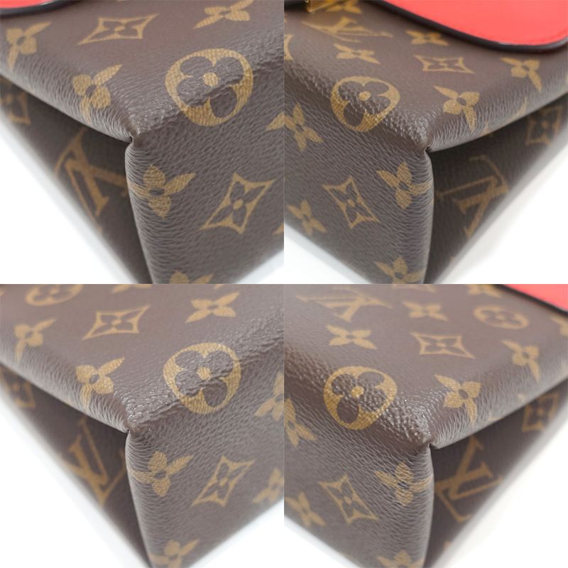Louis Vuitton Locky-bb Handbag Monogram Brown Gold Hardware 2-Way — view 5