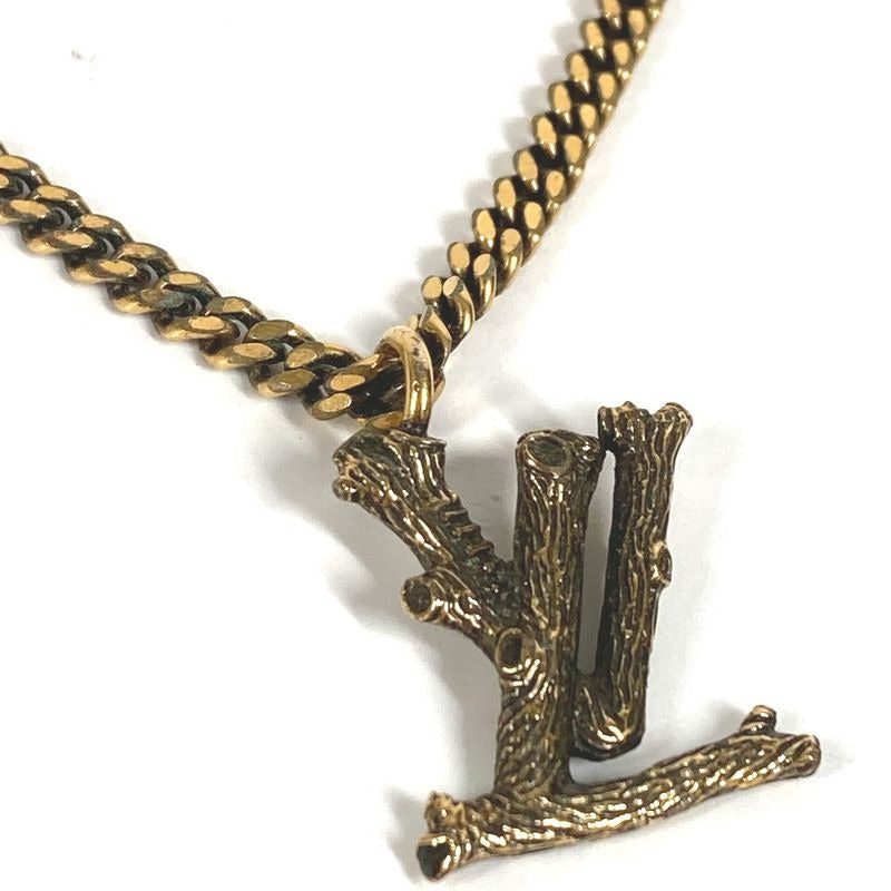 Louis Vuitton Necklace Pendant Wood Mp2780 Metal — view 2