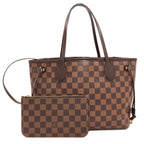 Louis Vuitton Neverfull PM Handbag Damier Canvas