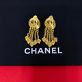 Chanel Vintage 97 Coco Mark Motif Earrings Ear Cuff