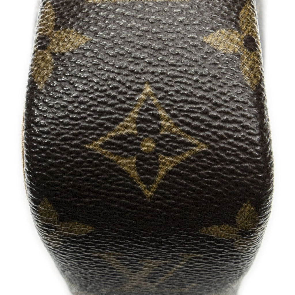 Louis Vuitton Danube Brown Monogram Canvas Shoulder Bag — view 7