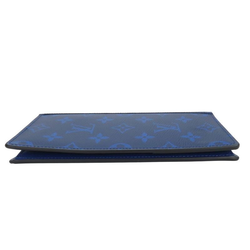 Louis Vuitton Long Wallet Portefeuille Brazza Taiga Llama Monogram — view 3