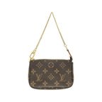 Louis Vuitton Monogram Mini Pochette Pouch — view 2