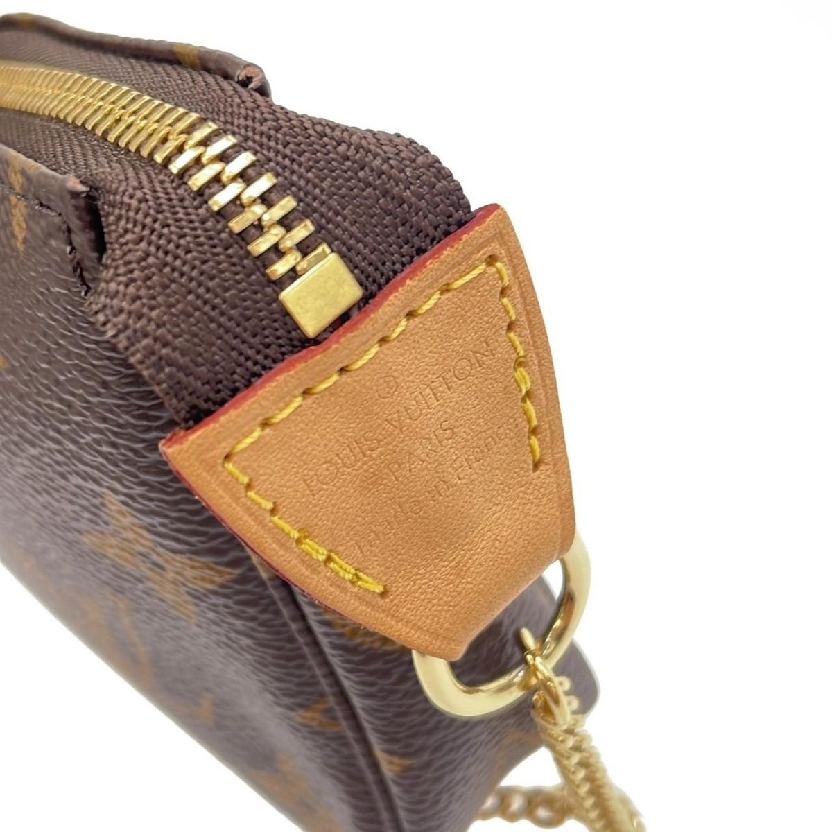 Louis Vuitton Monogram Mini Pochette Pouch — view 4