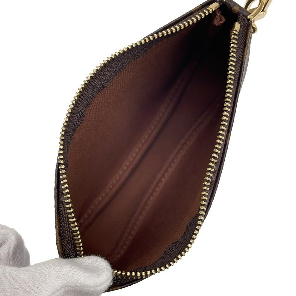 Louis Vuitton Monogram Mini Pochette Pouch — view 7