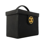 Chanel Vanity Bag Caviar Leather Black Gold — view 2