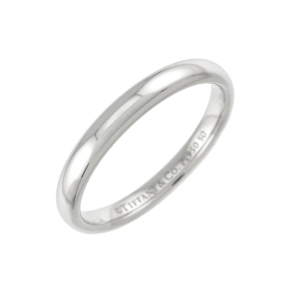 Tiffany & Co Forever Band Ring Pt Platinum Stacking