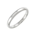 Tiffany & Co Forever Band Ring Pt Platinum Stacking