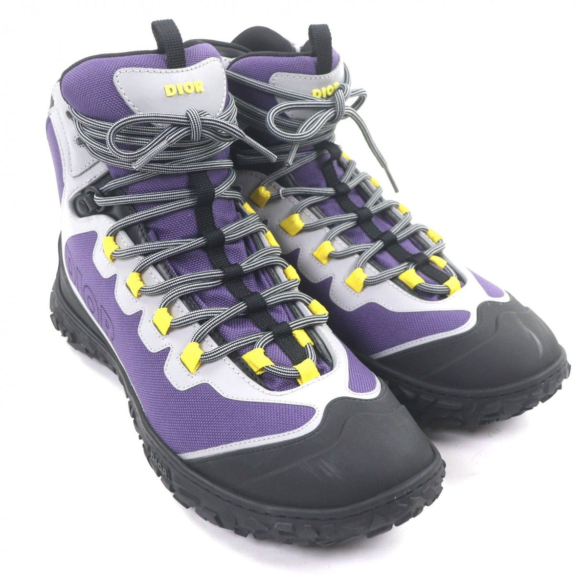 Dior Homme Izon Technical Mesh Rubber Hiking Shoes High Cut — view 2