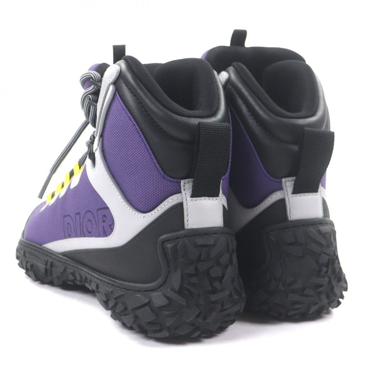 Dior Homme Izon Technical Mesh Rubber Hiking Shoes High Cut — view 3