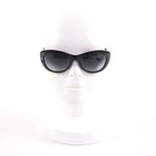 Chanel Logo Faux Pearl Sunglasses Eyewear Black — view 2