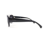 Chanel Logo Faux Pearl Sunglasses Eyewear Black — view 5
