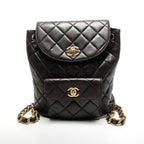 Chanel Backpack Lambskin Duma Quilted