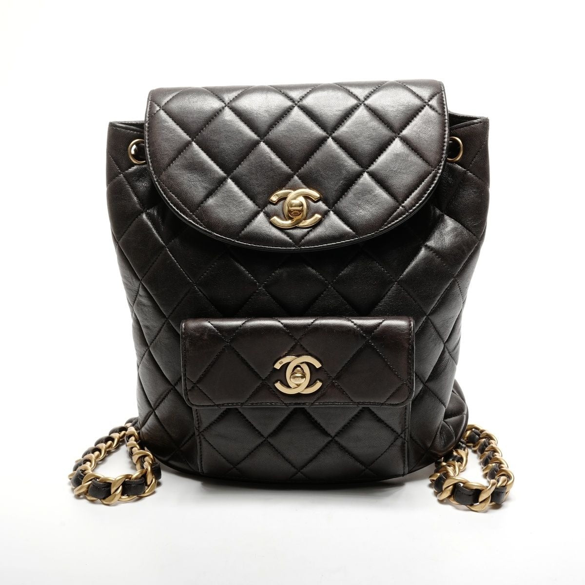 Chanel Backpack Lambskin Duma Quilted