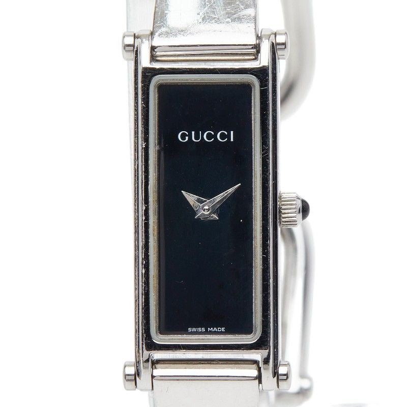 Gucci Bangle Watch Stainless Steel Bracelet