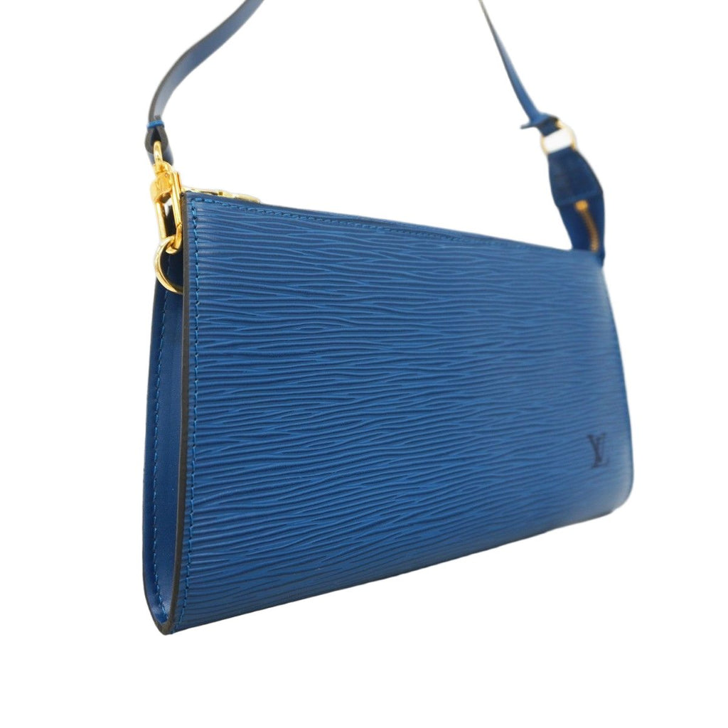 Louis Vuitton Pouch Epi Pochette Toledo Blue — view 2