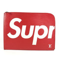 Louis Vuitton Clutch Pochette Jour GM Epi Leather Red