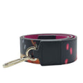 Loewe Neon Graphic Shoulder Strap Bag Accessories Leather Metal Silver Black