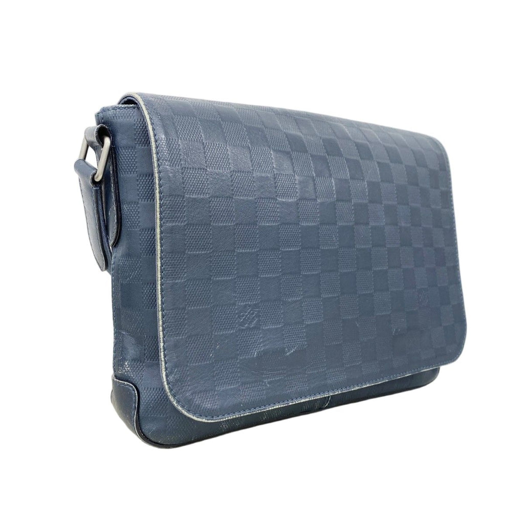 Louis Vuitton Shoulder Bag Damier Infini District PM Cosmos — view 2