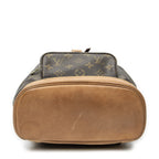 Louis Vuitton Montsouris Brown Monogram Canvas Shoulder Bag — view 6