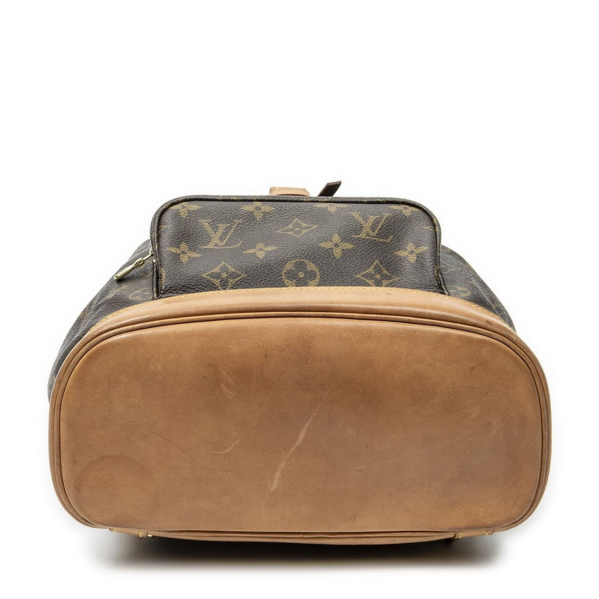 Louis Vuitton Montsouris Brown Monogram Canvas Shoulder Bag — view 6