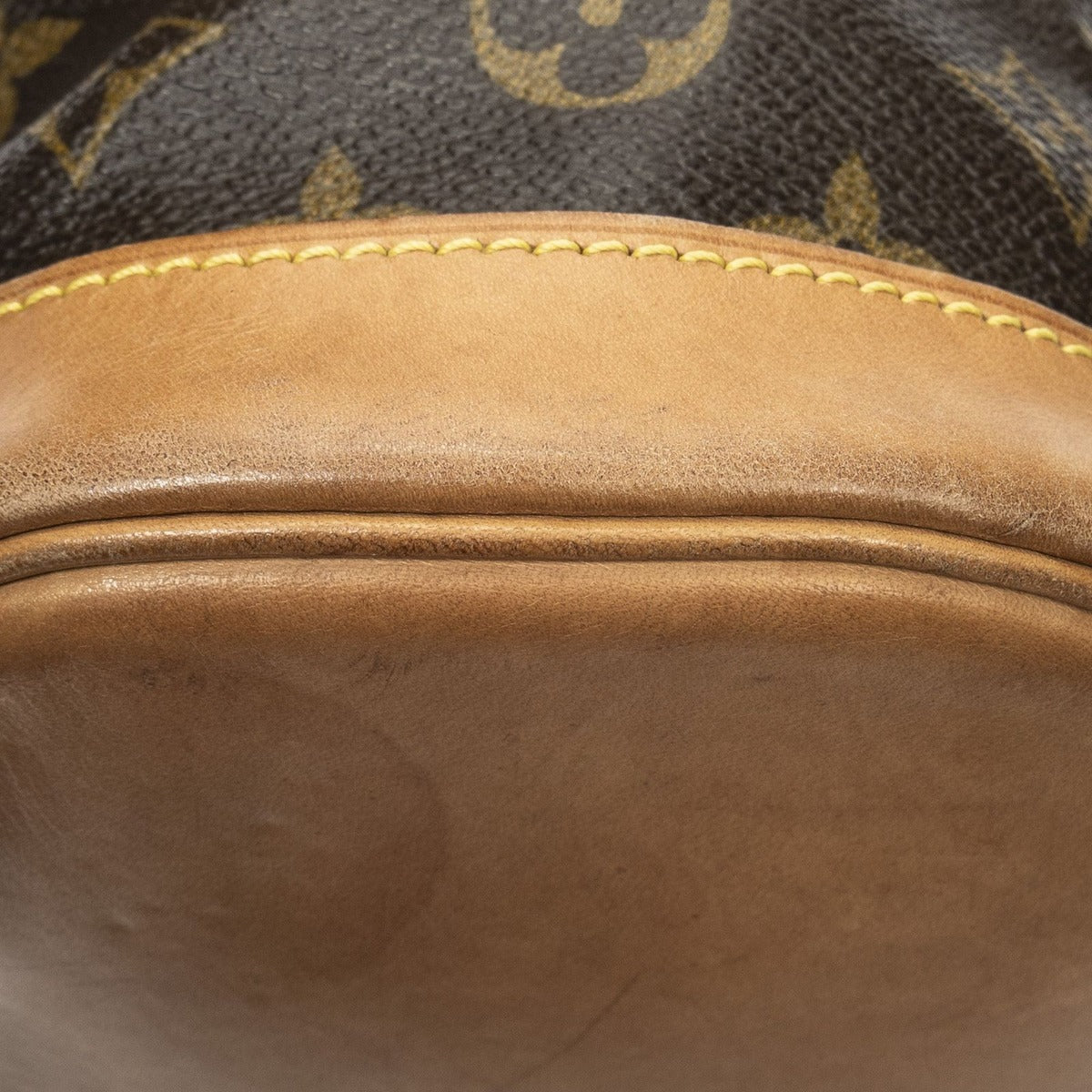 Louis Vuitton Montsouris Brown Monogram Canvas Shoulder Bag — view 7