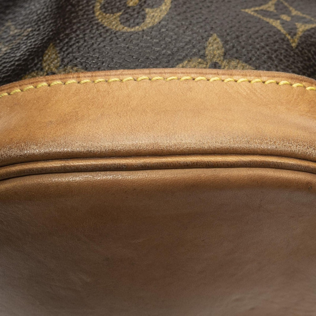 Louis Vuitton Montsouris Brown Monogram Canvas Shoulder Bag — view 8